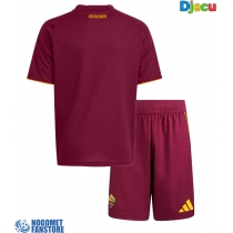 AS Roma Domaci Dres za djecu 2025-26 Kratak Rukav (+ Kratke hlače)